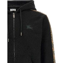 Black Cotton Sweatshirt