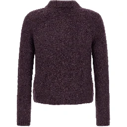 Purple Wool Cardigan