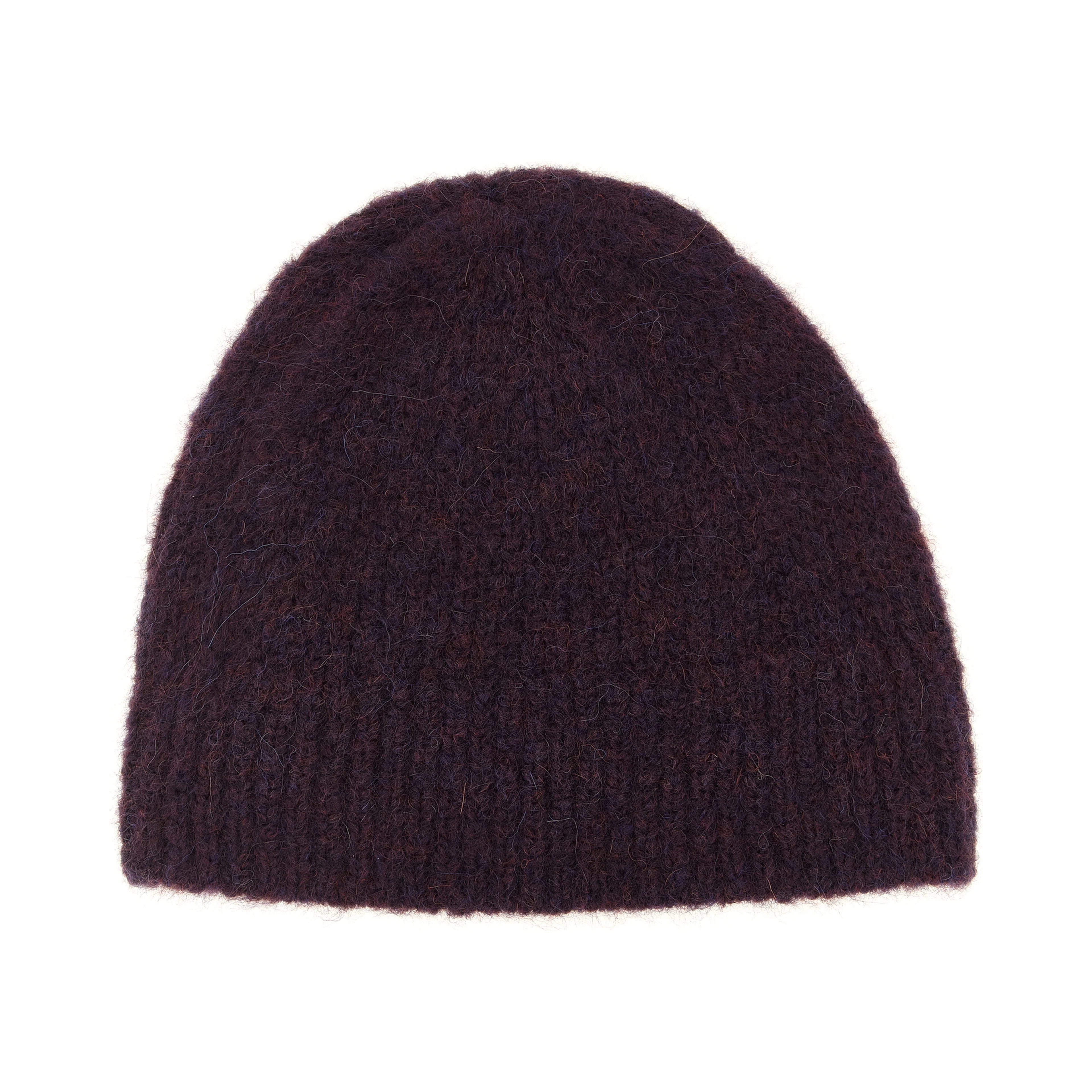Purple Wool Beanie