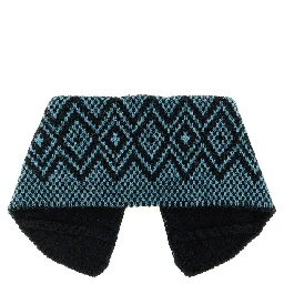 Blue Wool Foulard