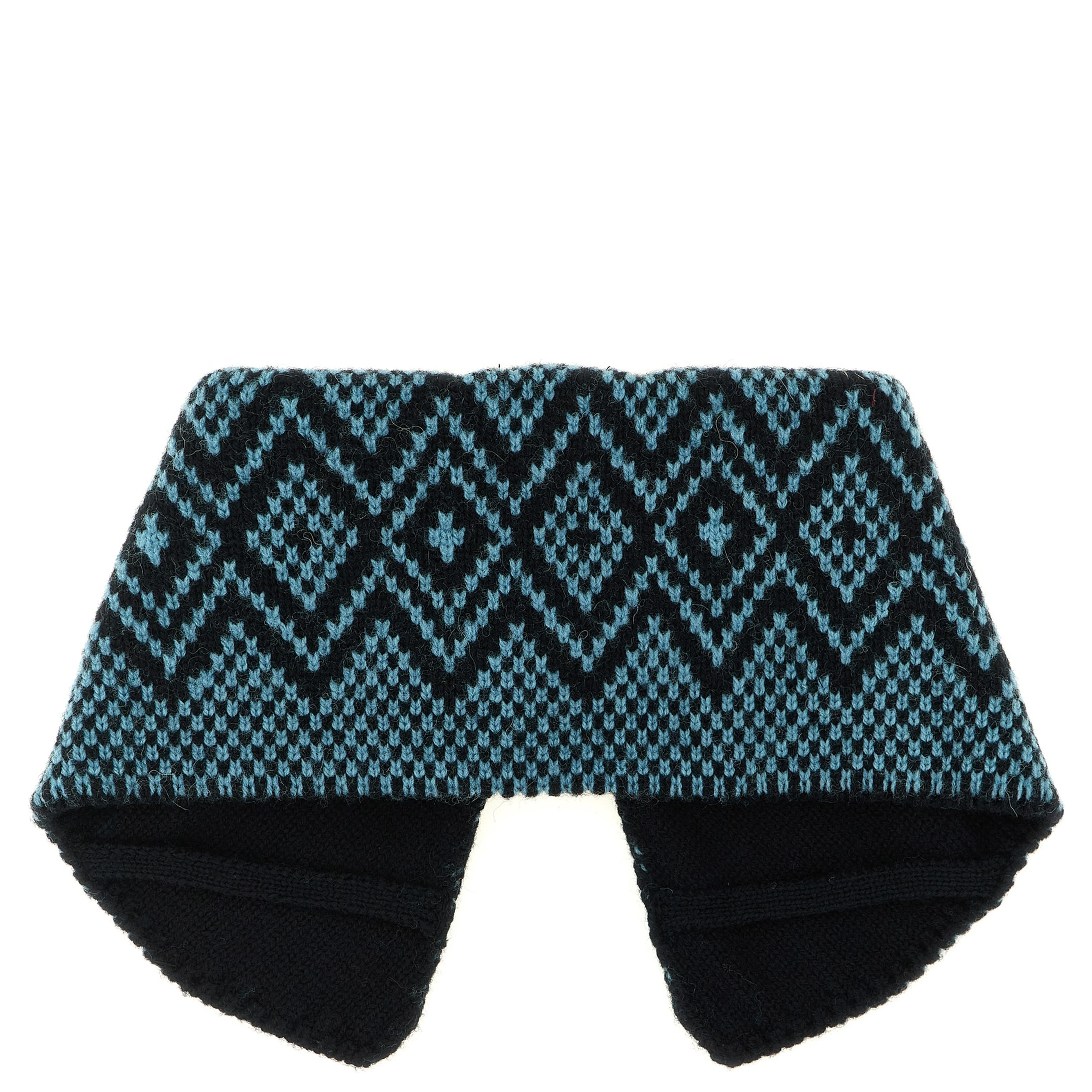 Blue Wool Foulard
