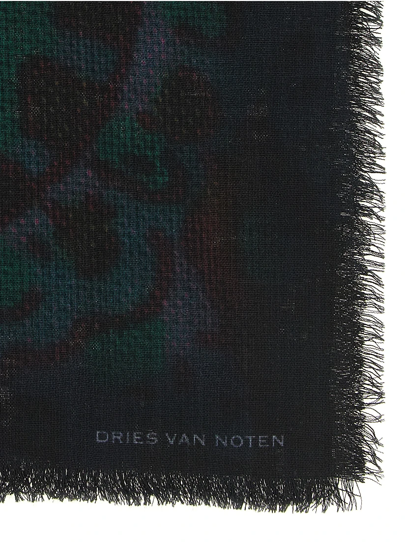 Bicolor Wool Foulard