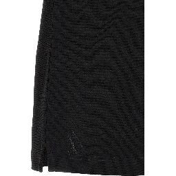 Black Cotton Polo Shirt