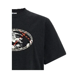 Black Cotton T-Shirt