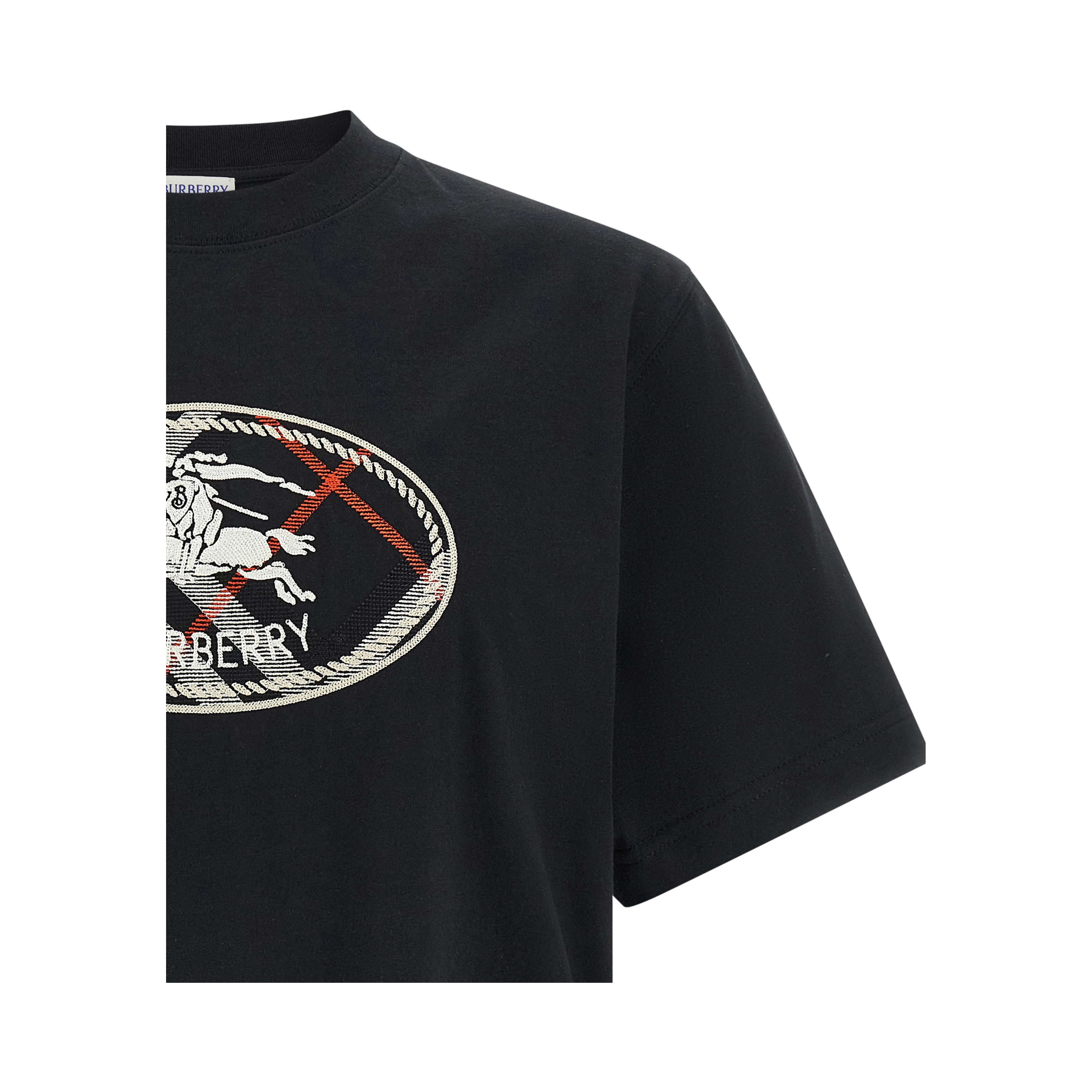 Black Cotton T-Shirt
