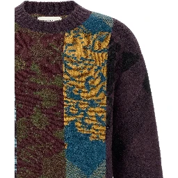 Multicolor Wool Cardigan