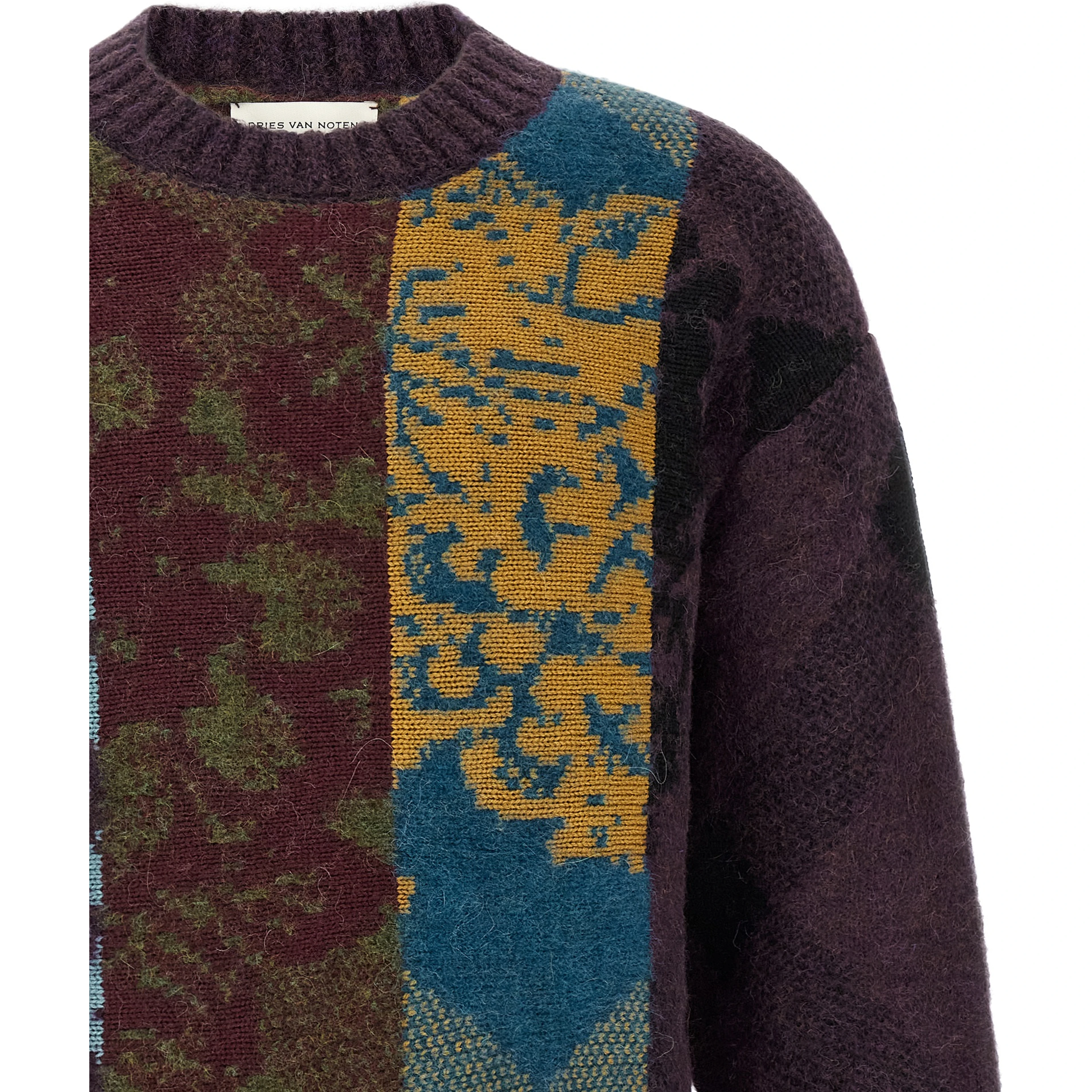 Multicolor Wool Cardigan