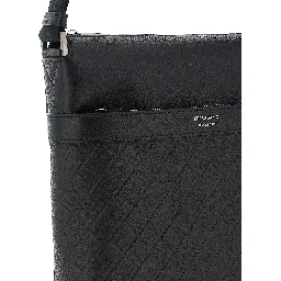 Black Calfskin Crossbody Bag