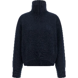 Blue Cashmere Cardigan