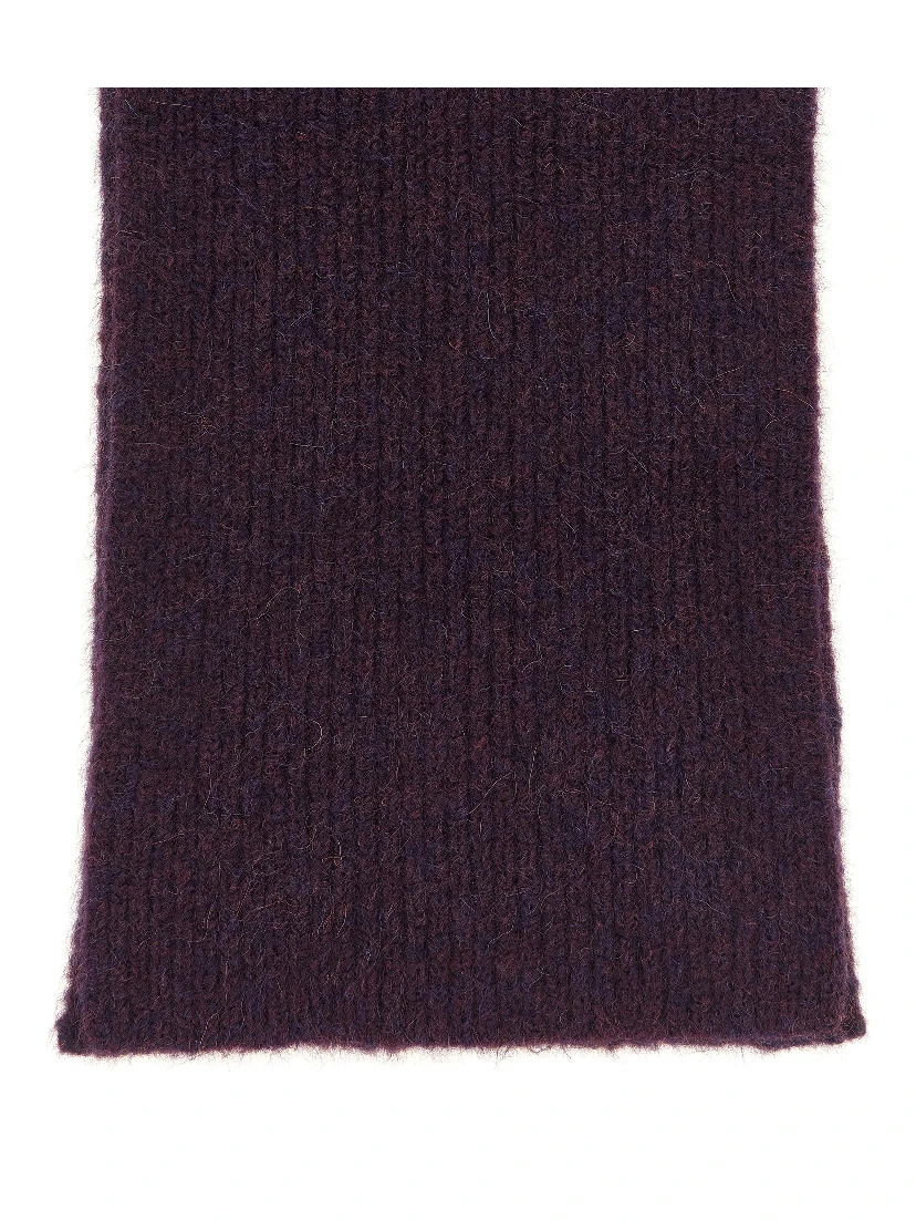 Purple Wool Foulard