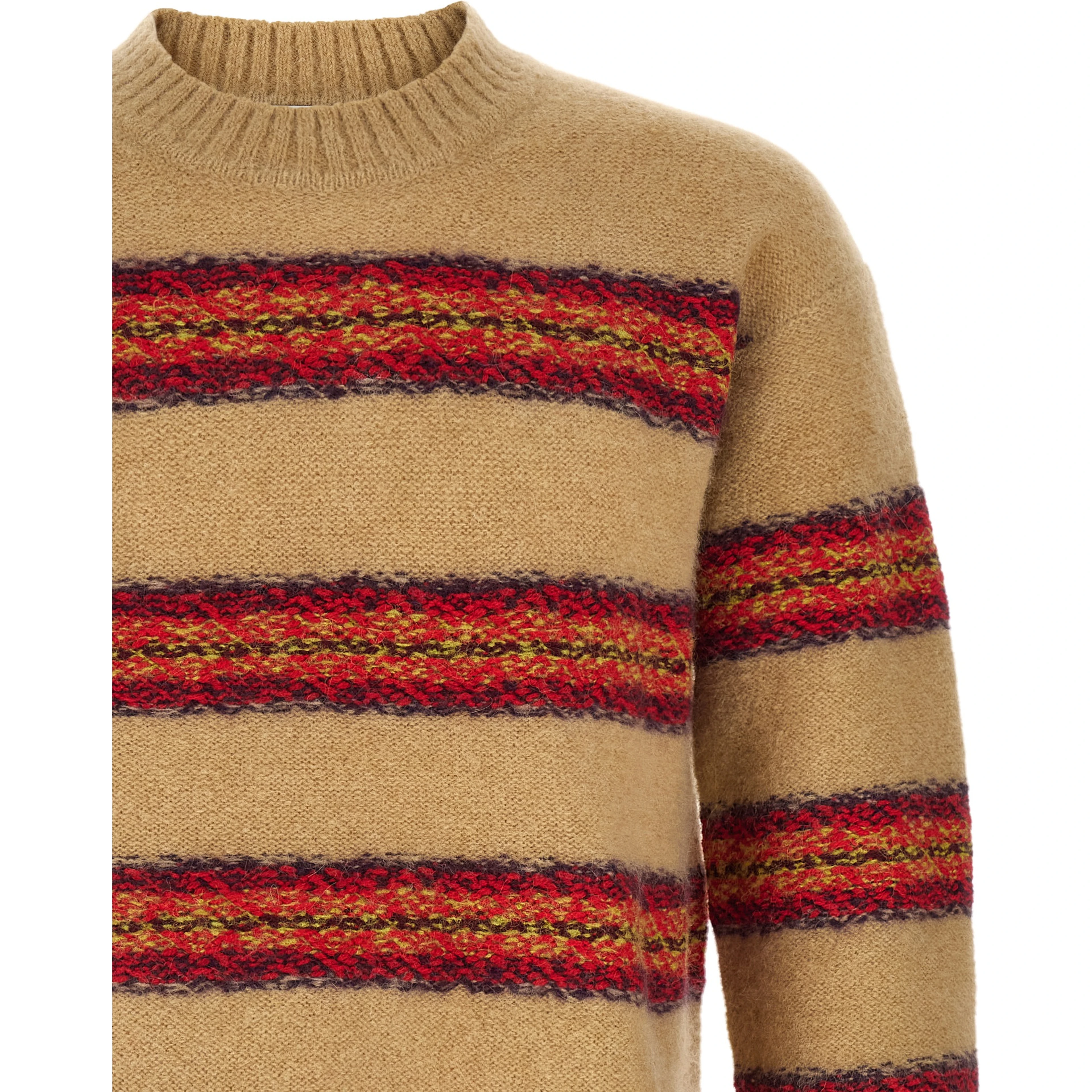 Beige Wool Cardigan