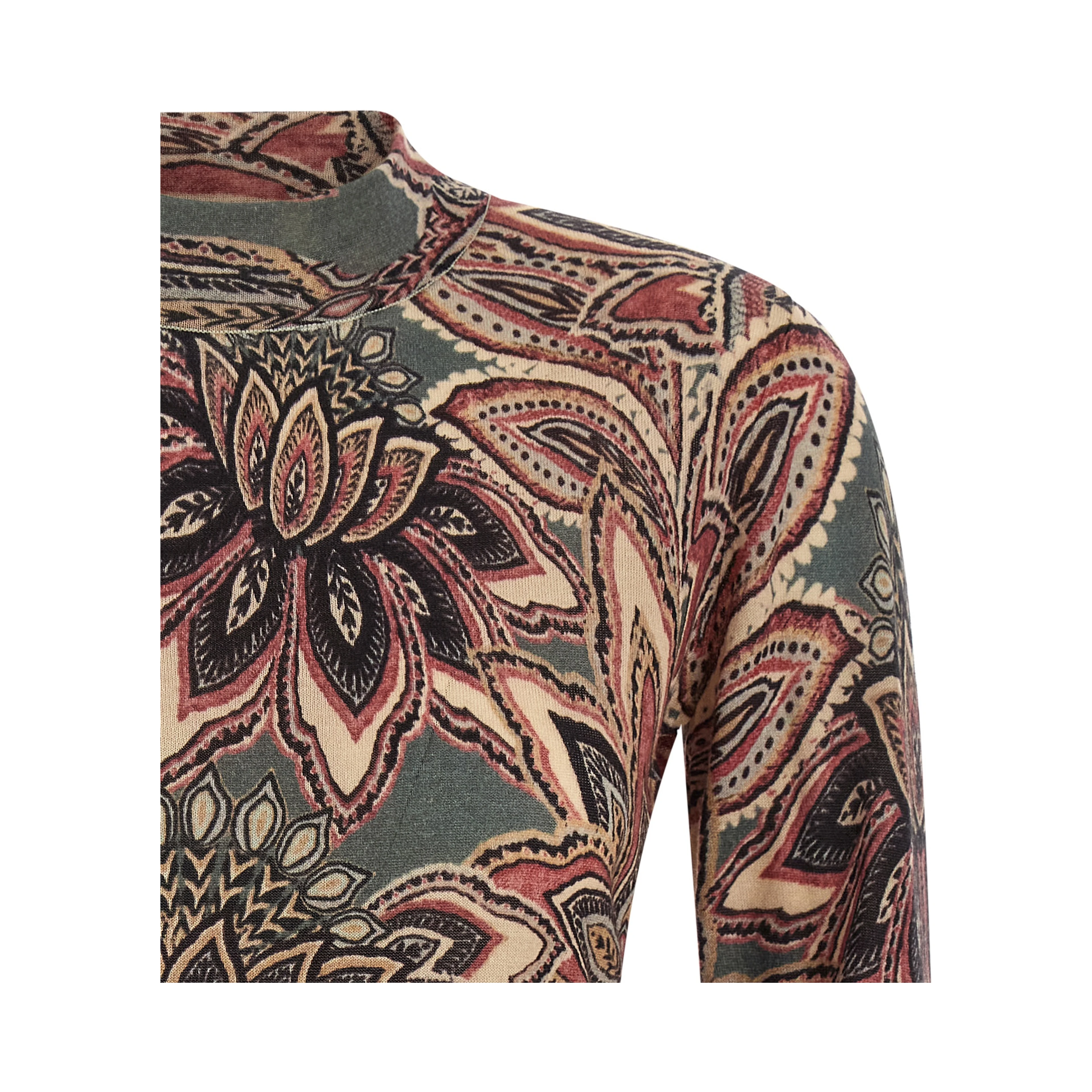 Multicolor Wool Pattern Shirt