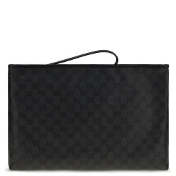 Black Cotton Shoulder Bag
