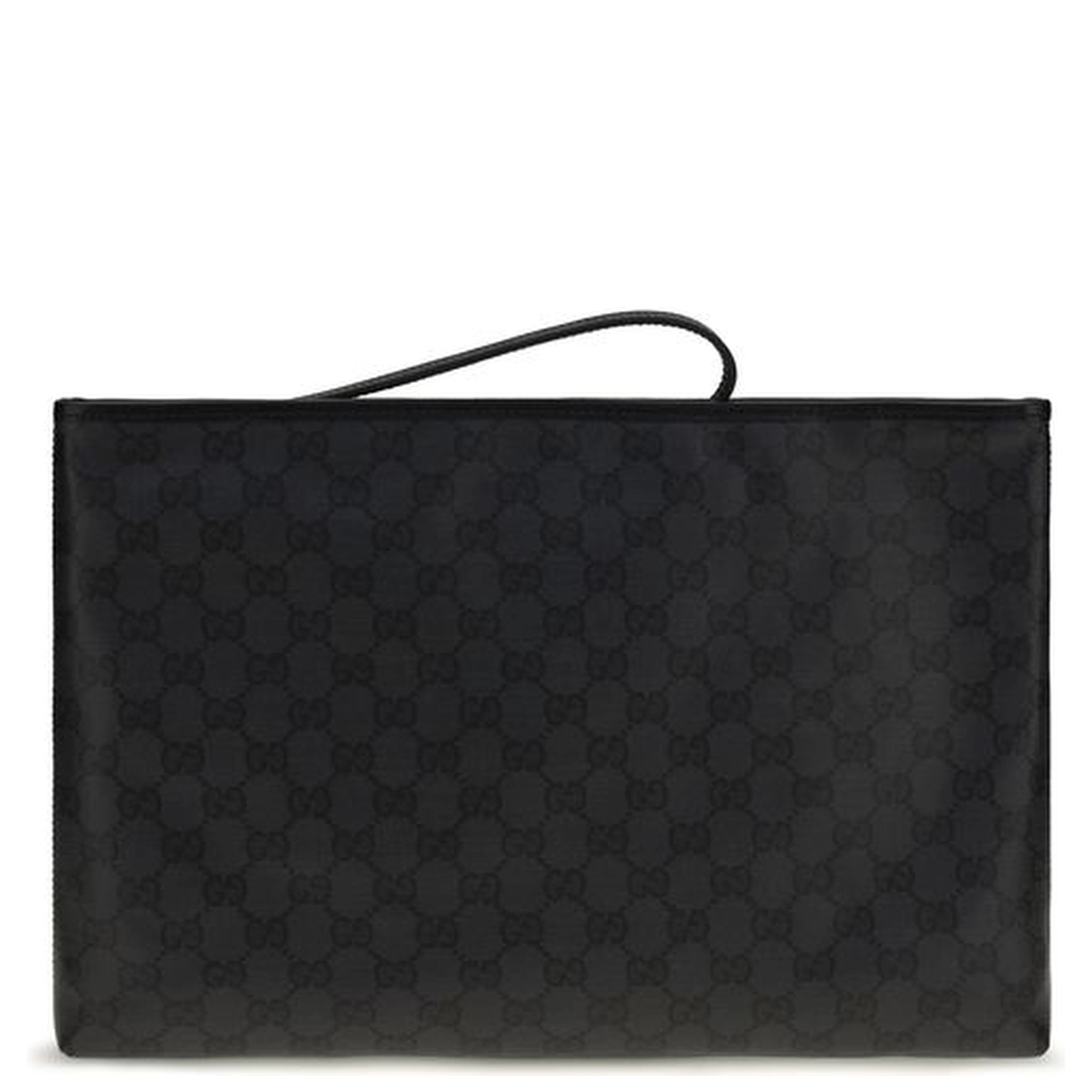 Black Cotton Shoulder Bag