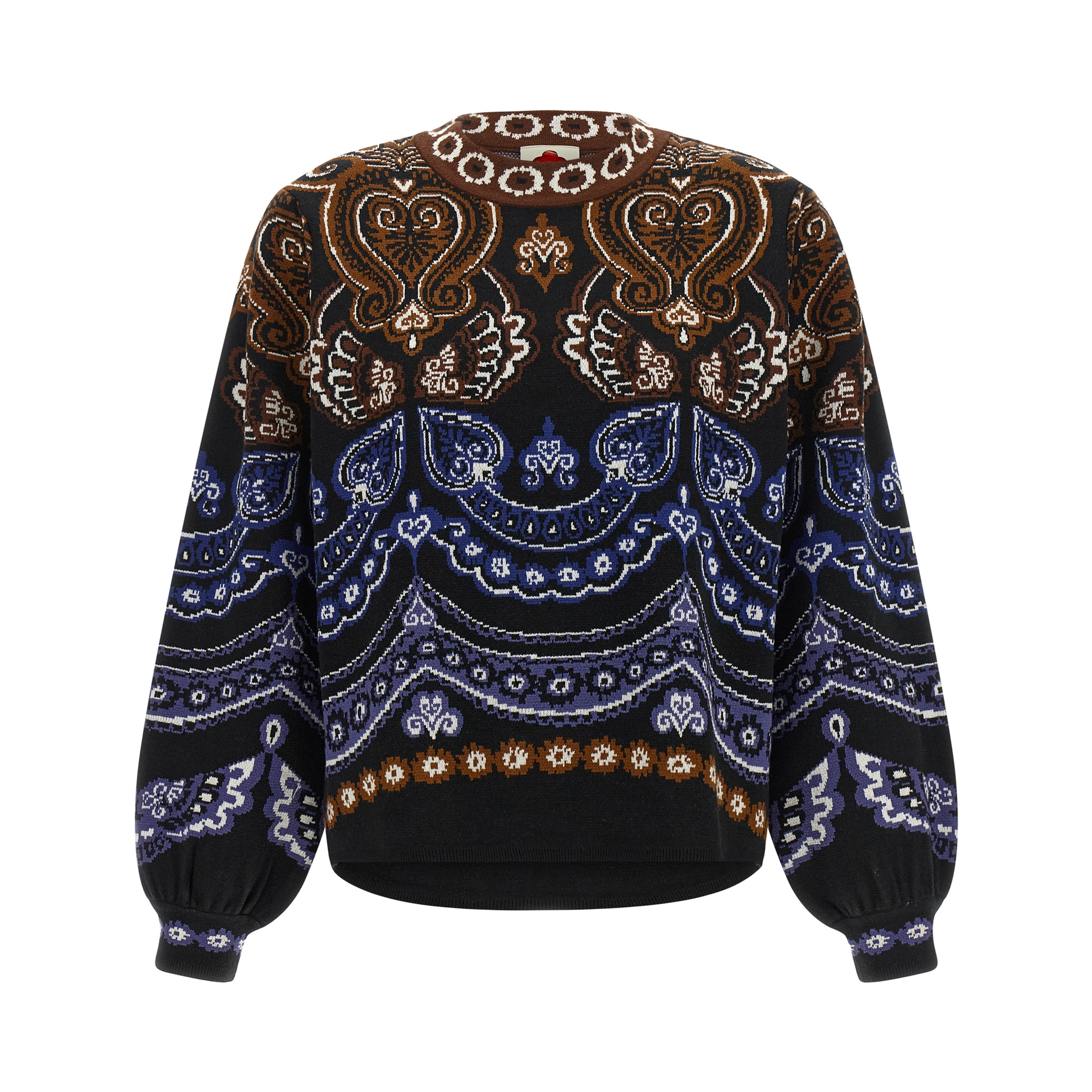 Multicolor Polyester Cardigan