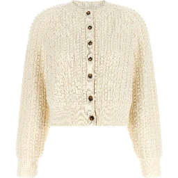 White Cashmere Cardigan