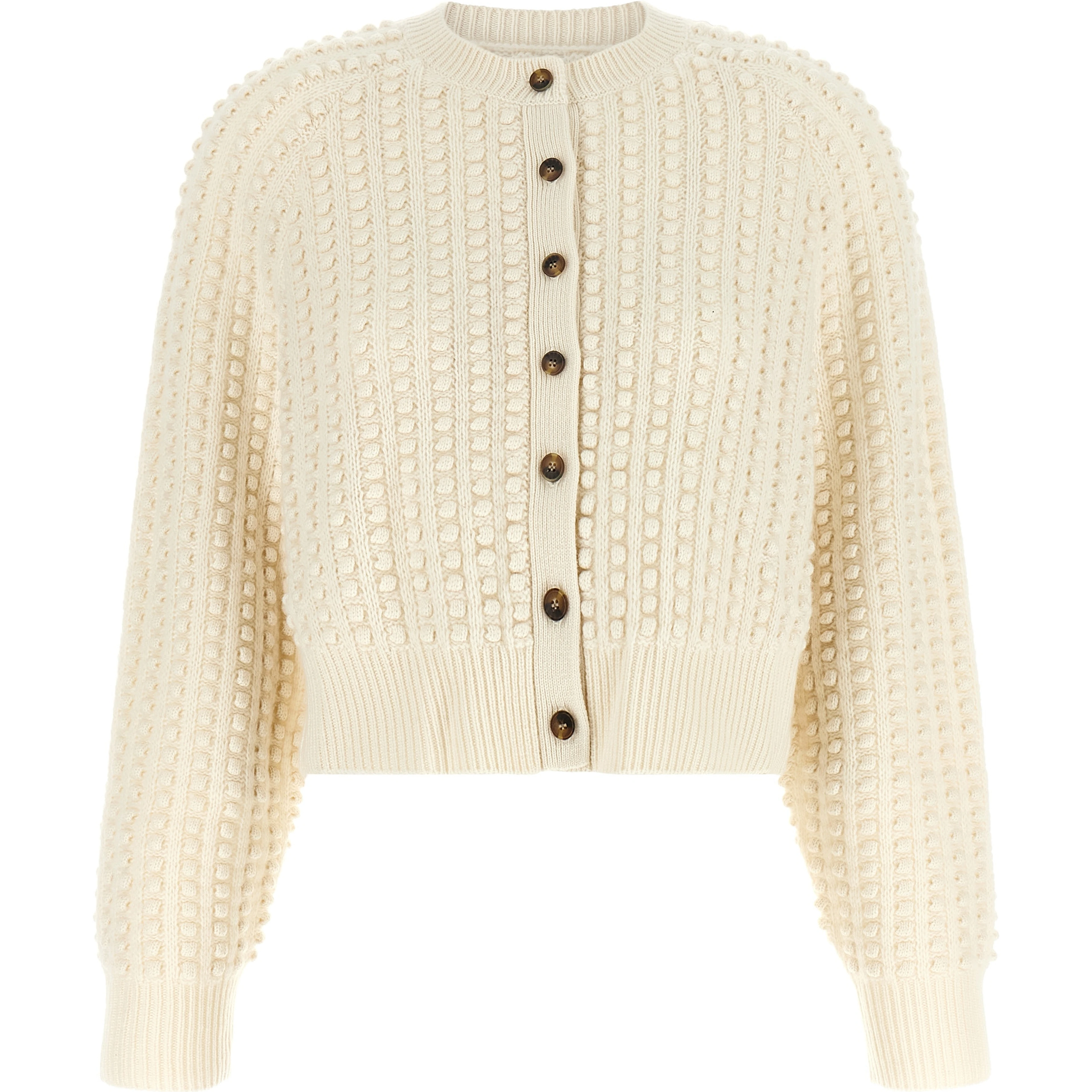 White Cashmere Cardigan