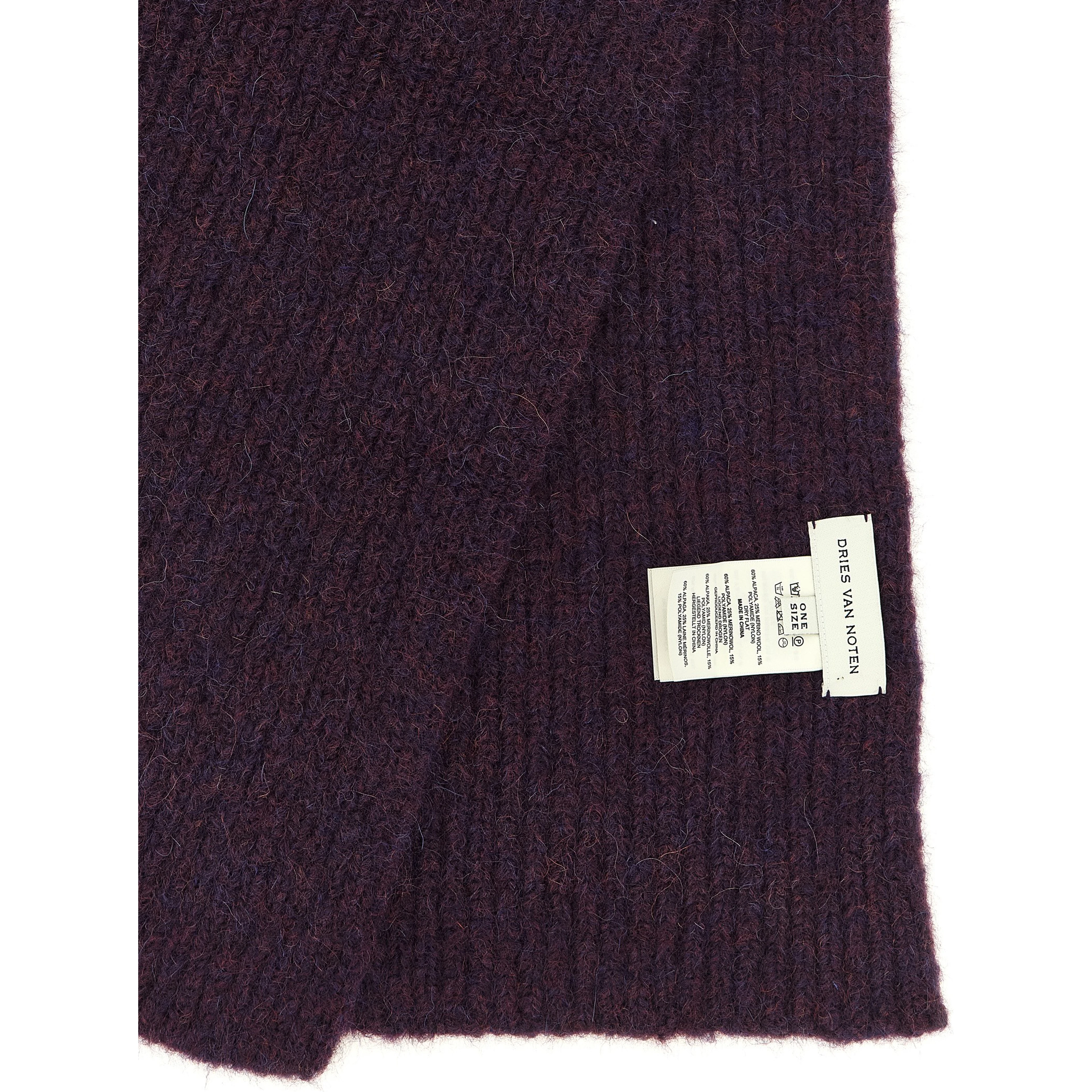 Purple Wool Foulard