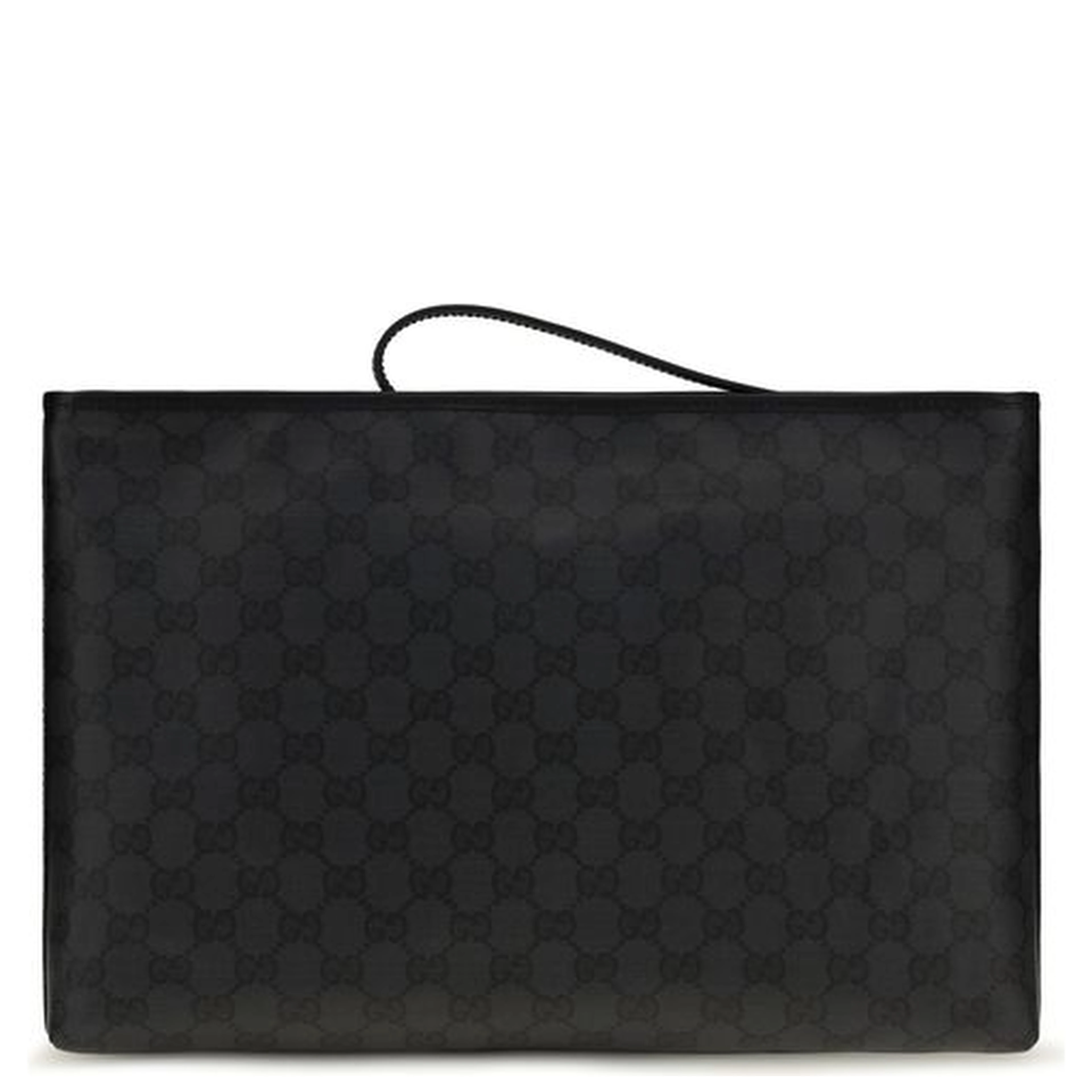 Black Cotton Shoulder Bag