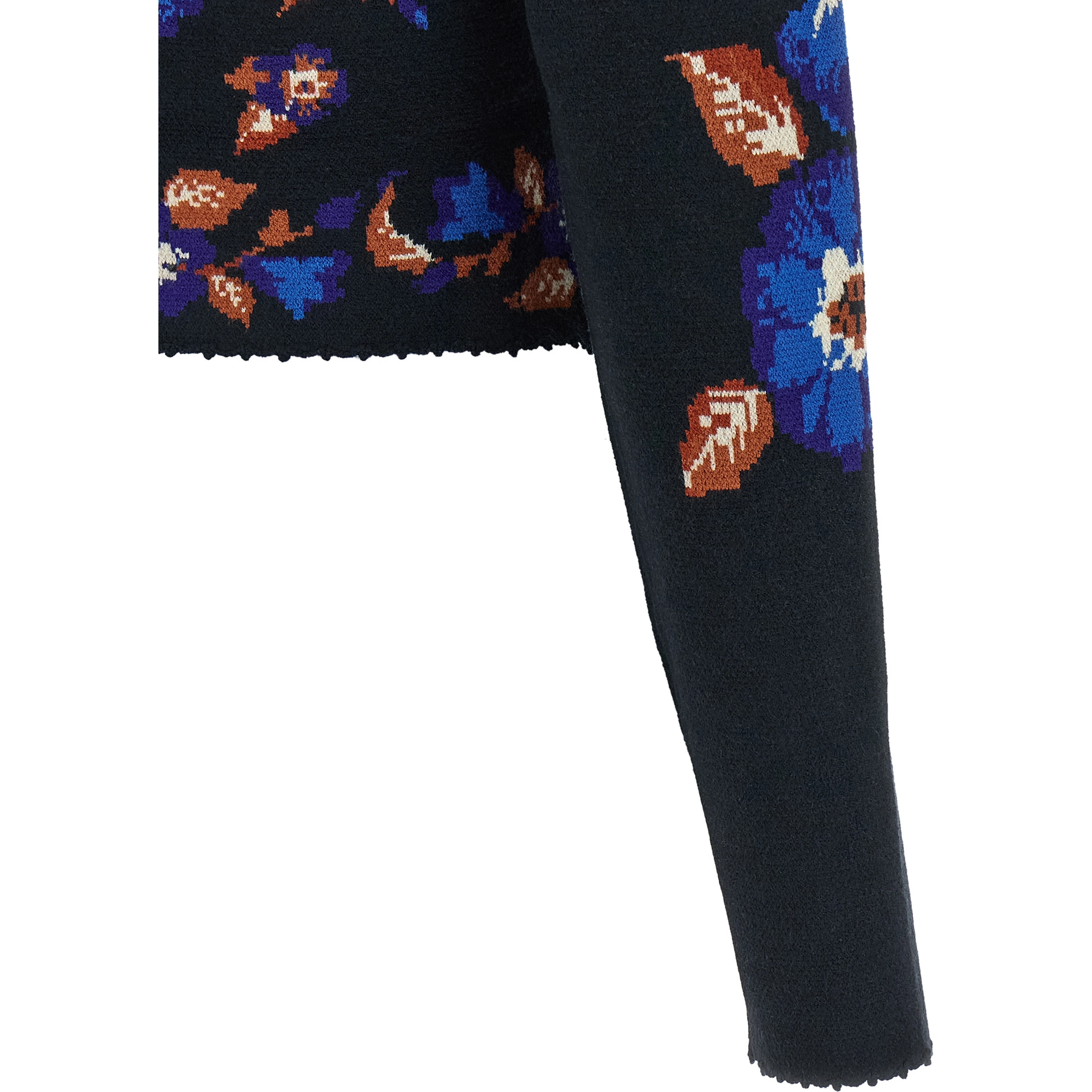 Multicolor Polyester Sweatshirt