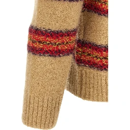 Beige Wool Cardigan
