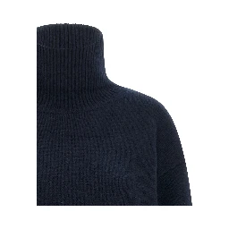 Blue Cashmere Cardigan