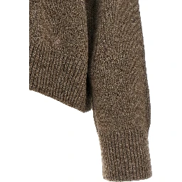 Brown Cashmere Cardigan