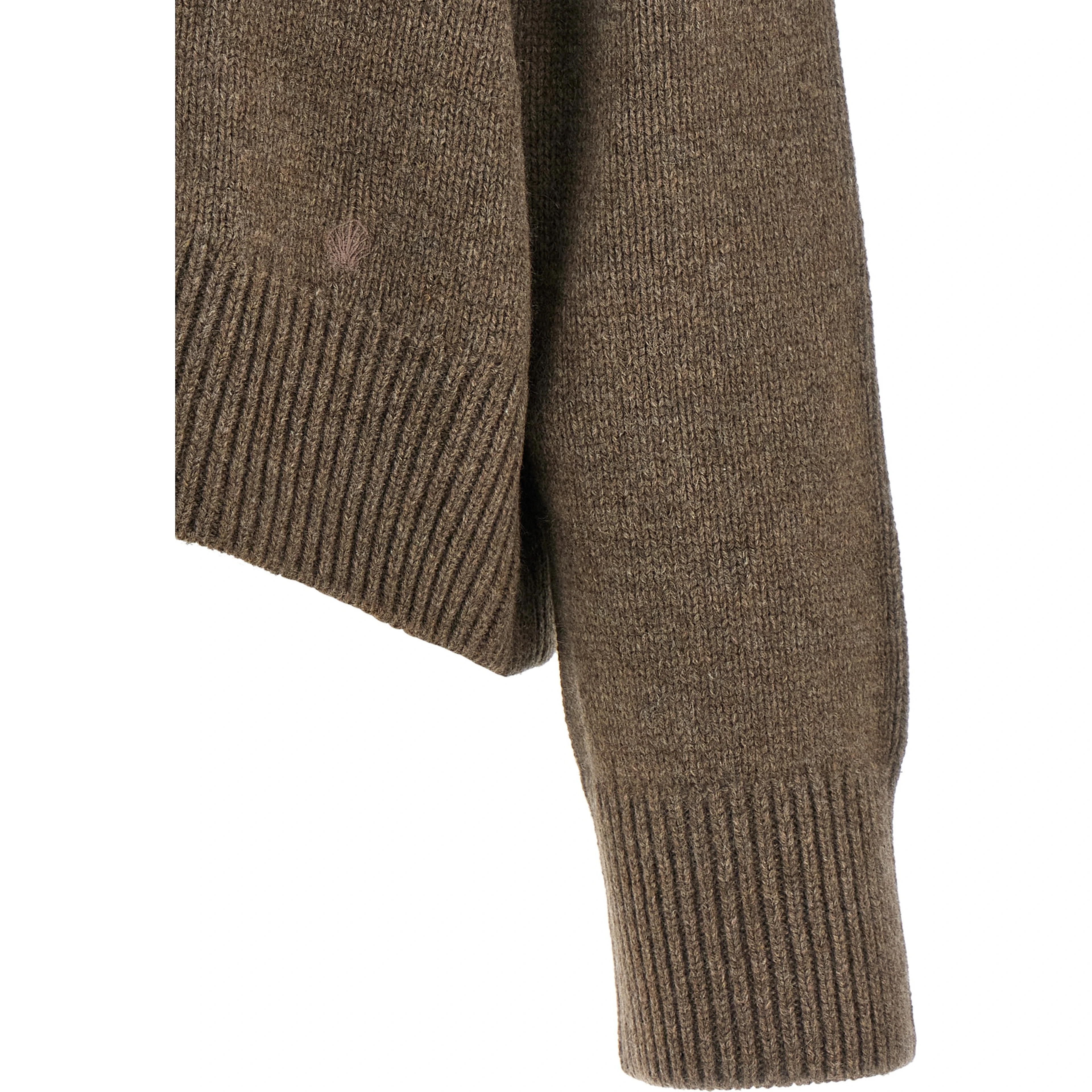 Brown Cashmere Cardigan
