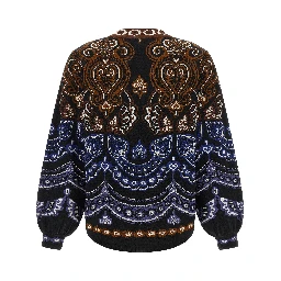 Multicolor Polyester Cardigan