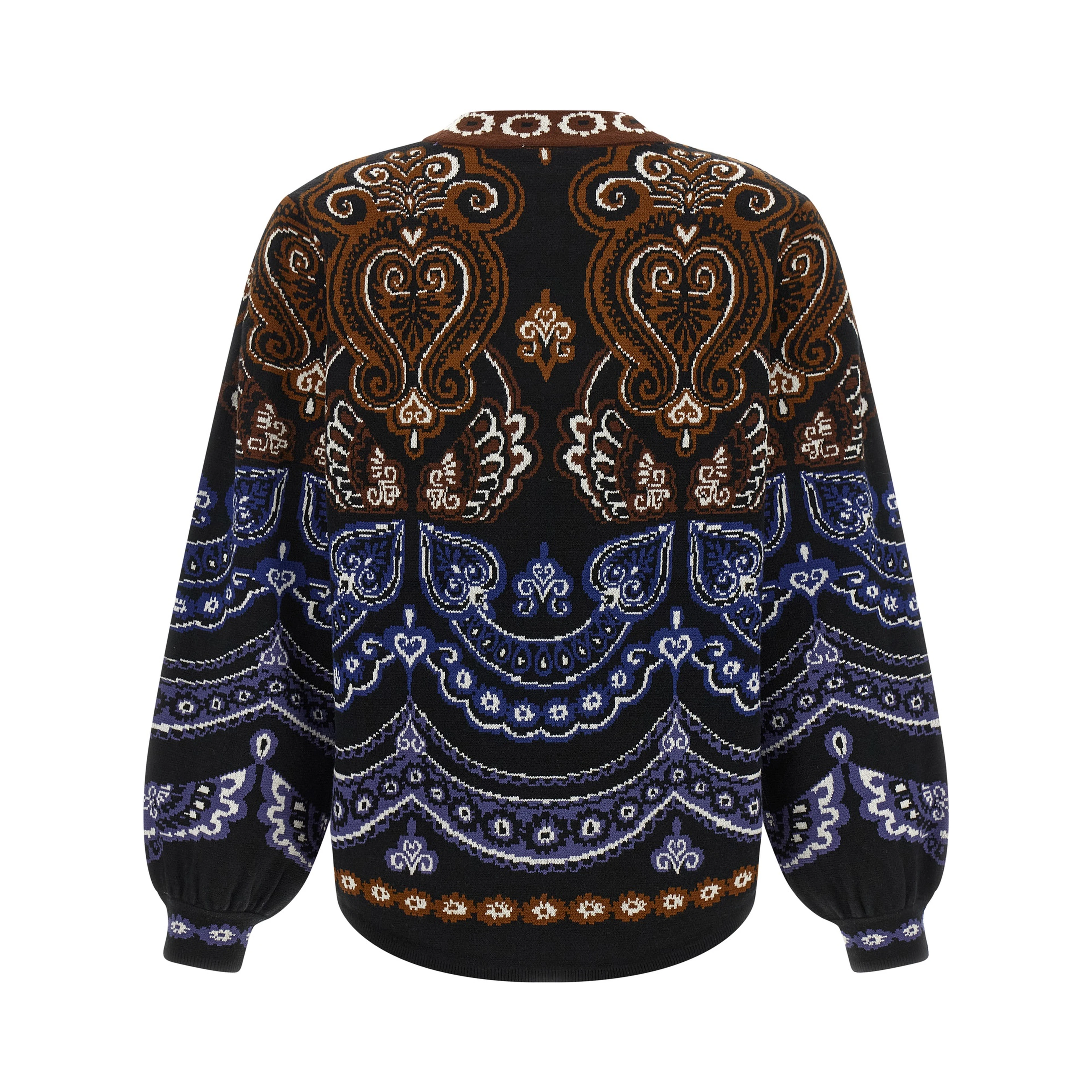 Multicolor Polyester Cardigan