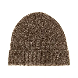 Brown Cashmere Beanie