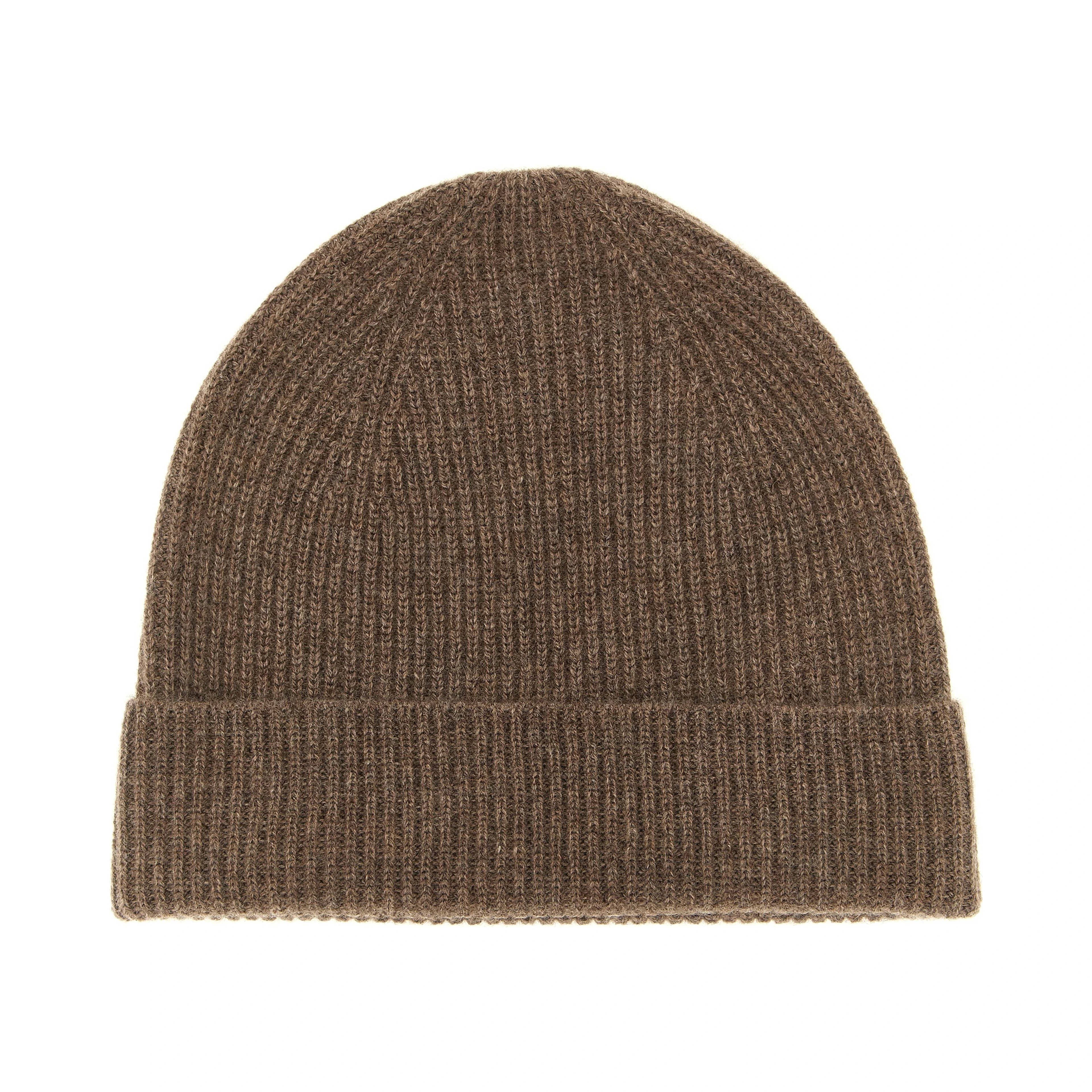 Brown Cashmere Beanie