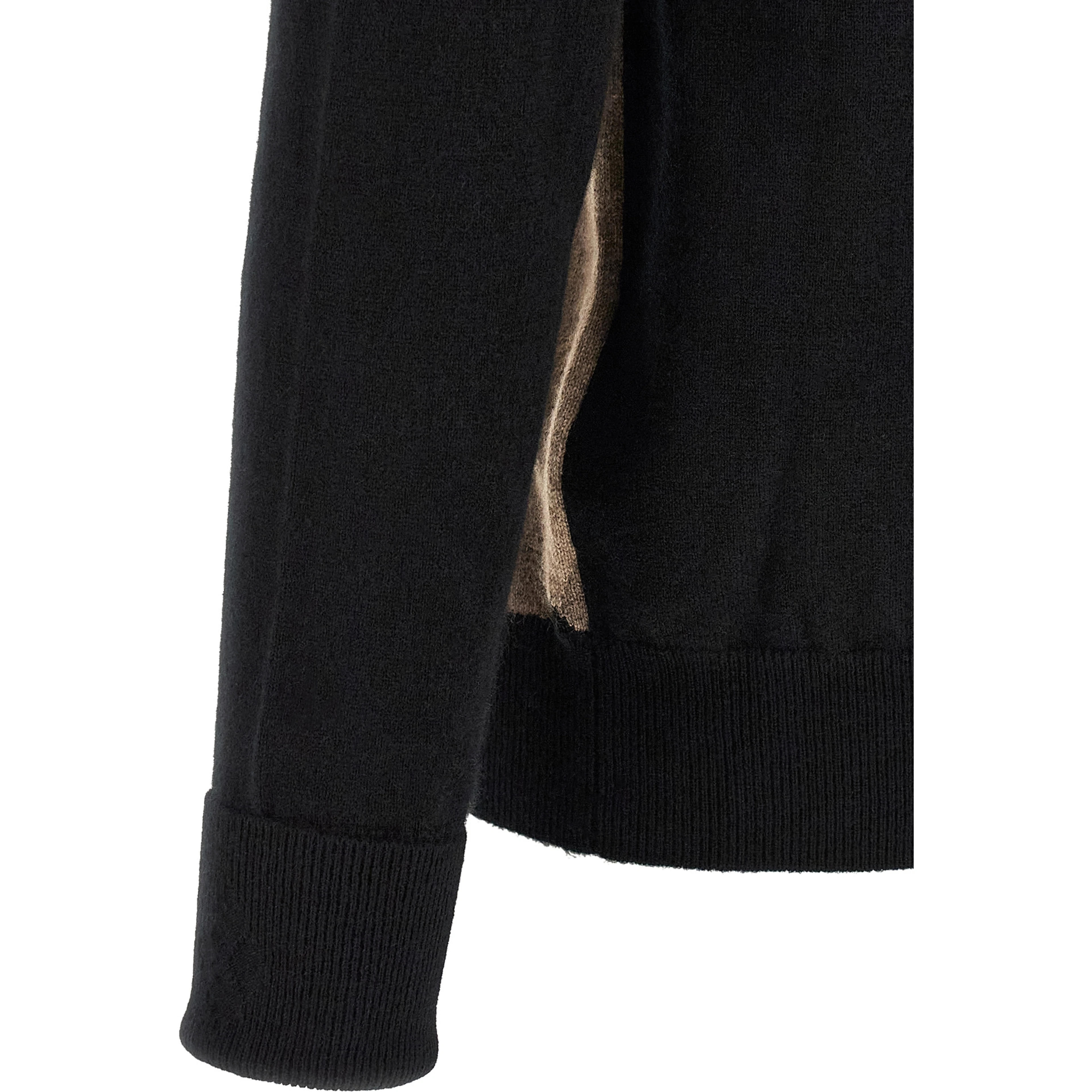 Black Cashmere Cardigan