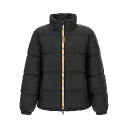 Black Polyester Parka