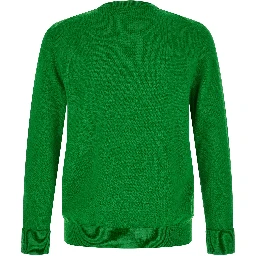Bicolor Cashmere Cardigan