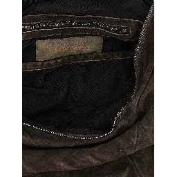 Brown Lamb Leather Backpack