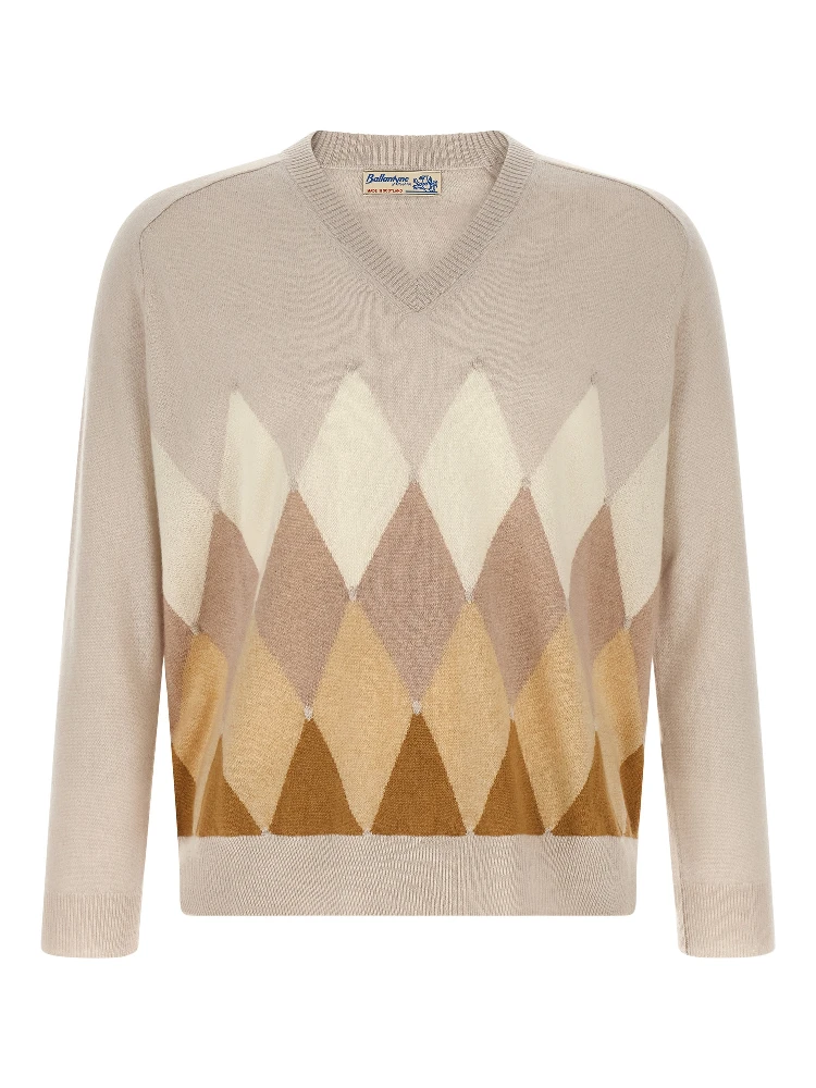 Beige Cashmere Cardigan