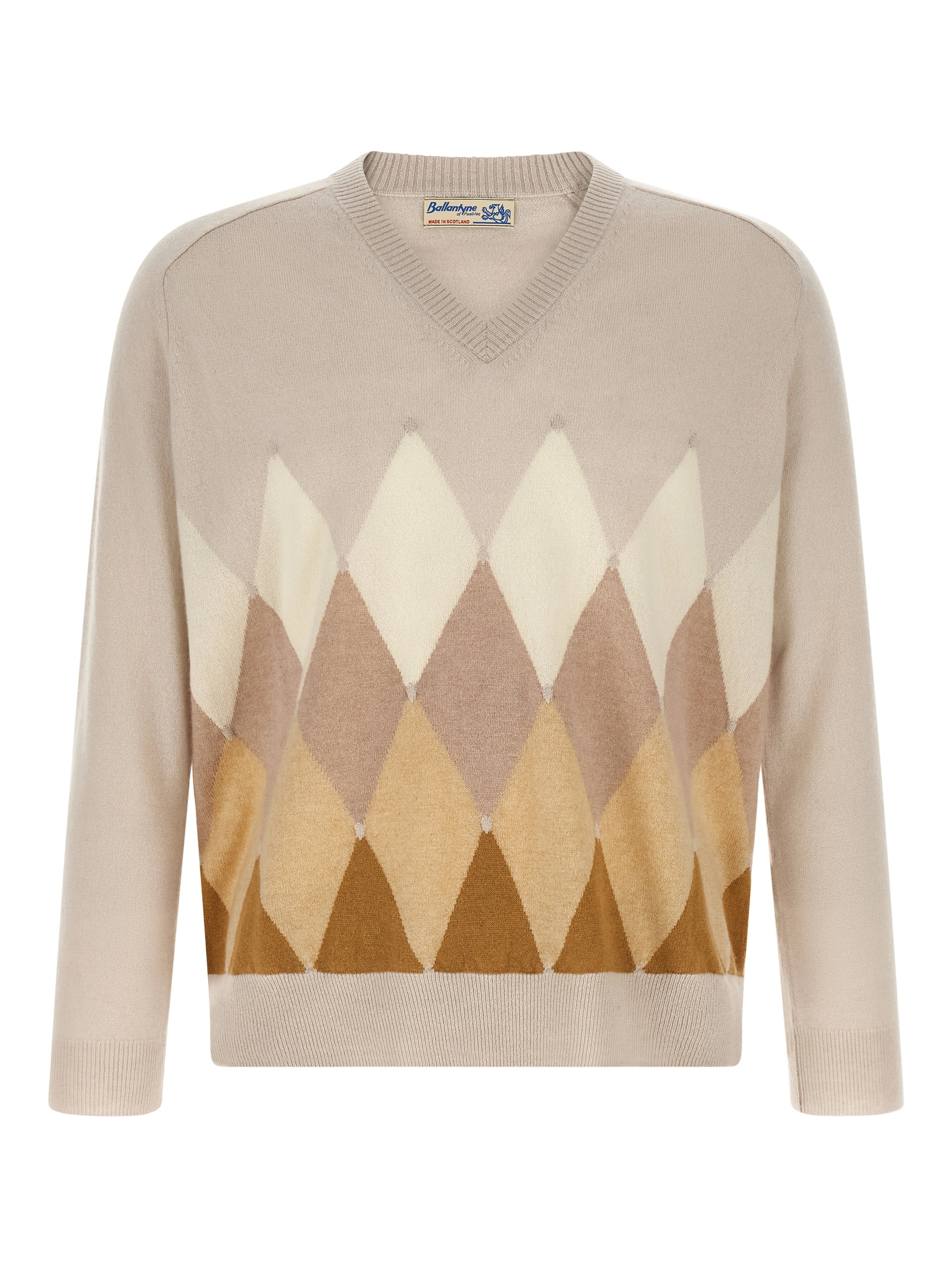 Beige Cashmere Cardigan