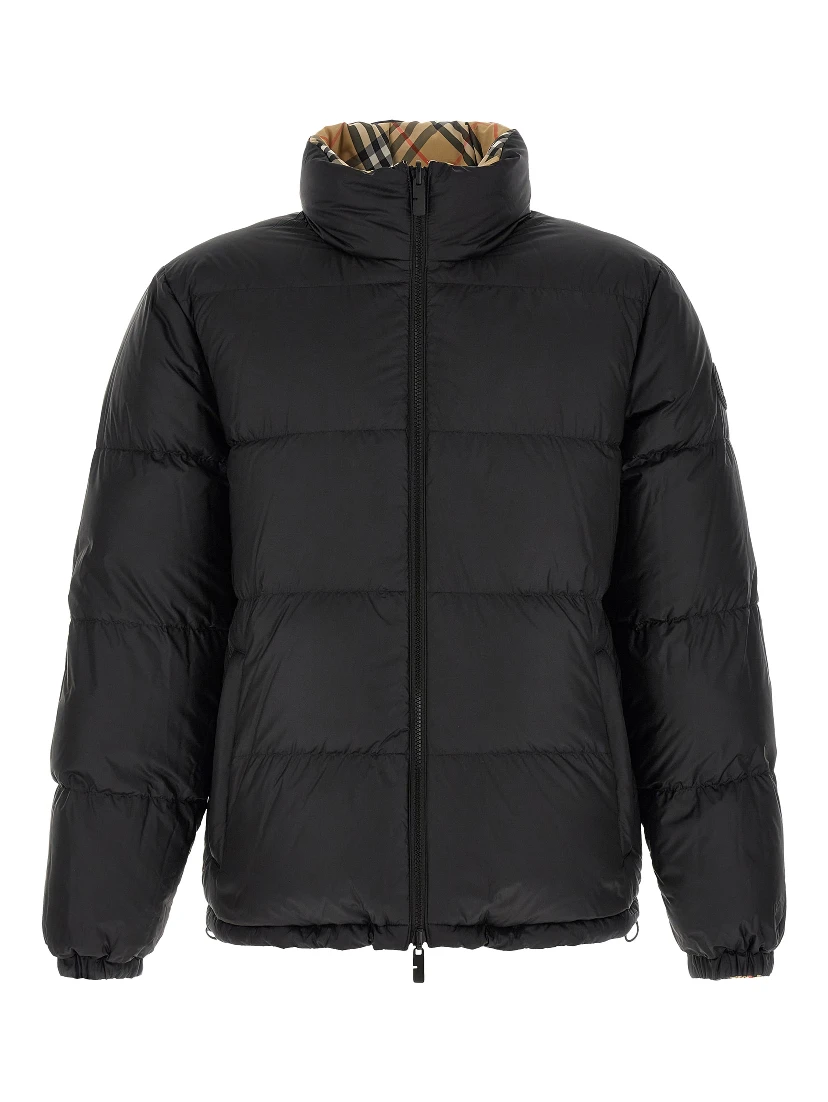 Beige Polyester Shell Jacket