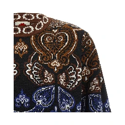 Multicolor Polyester Cardigan