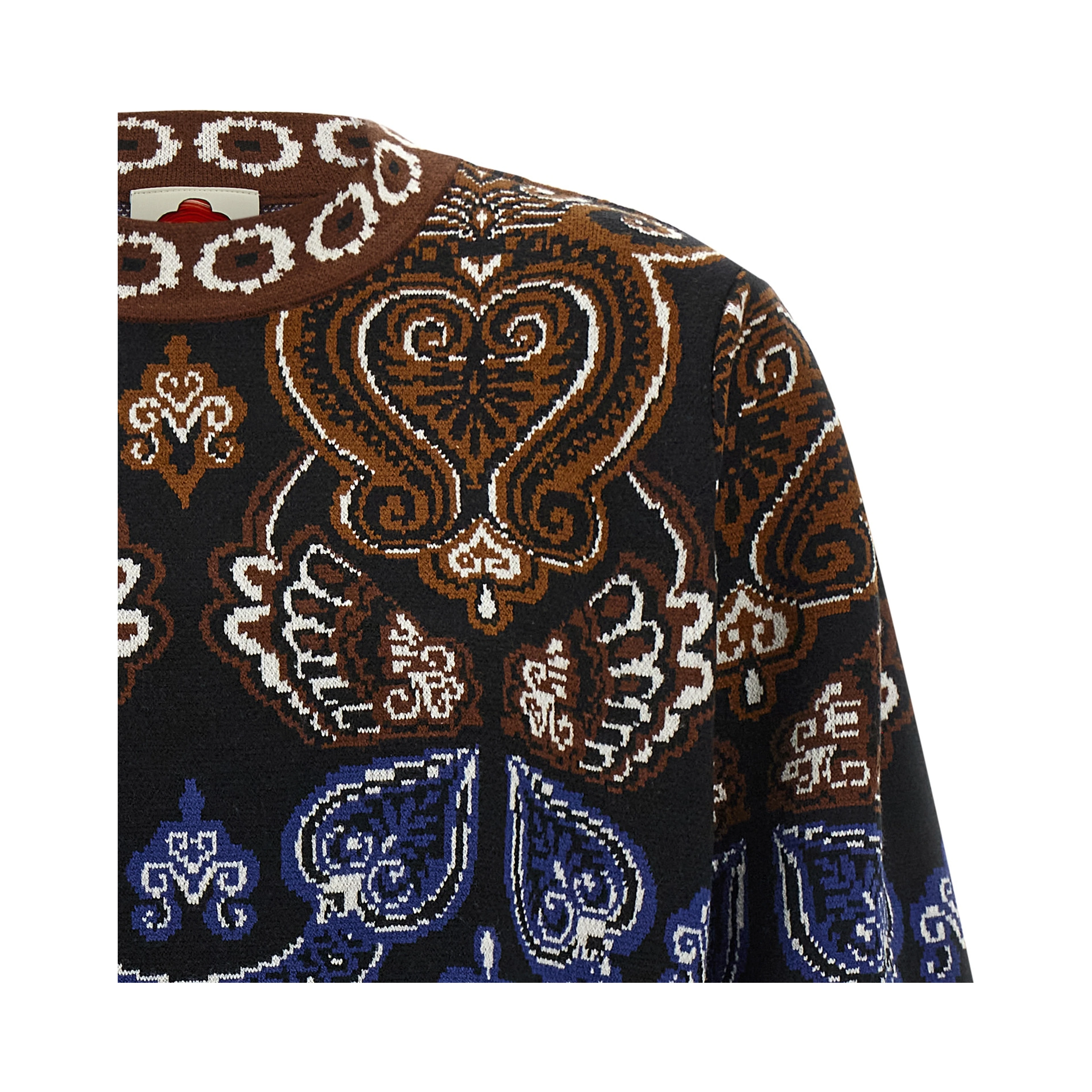 Multicolor Polyester Cardigan