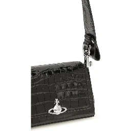 Black Calf Leather Bos Taurus Handbag