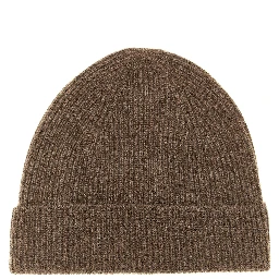 Brown Cashmere Beanie