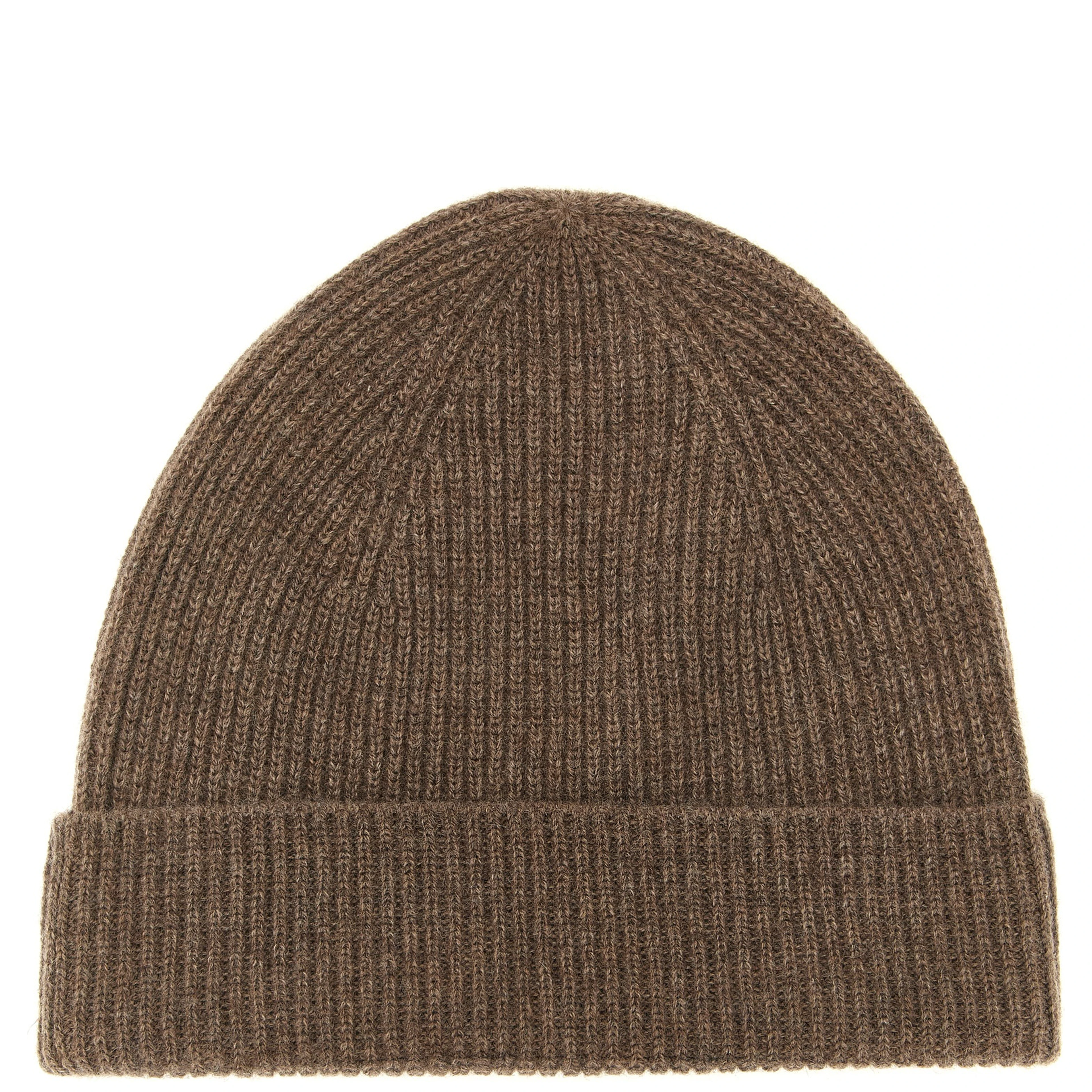Brown Cashmere Beanie