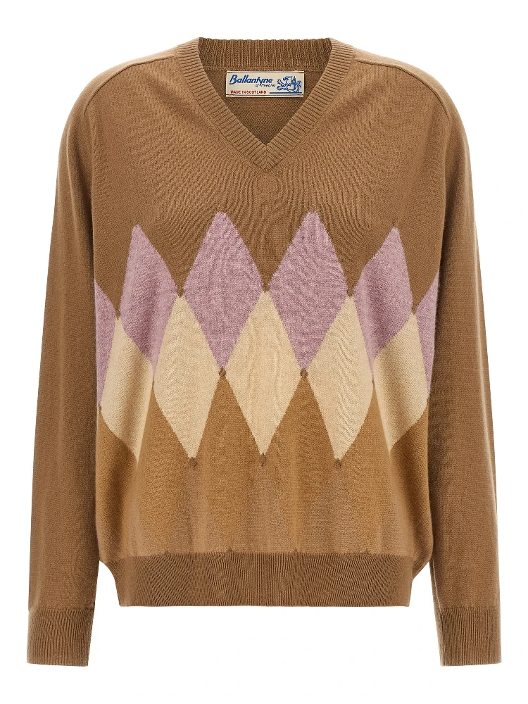 Brown Cashmere Cardigan