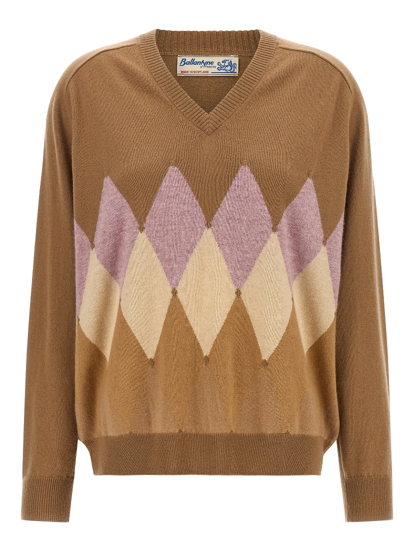 Brown Cashmere Cardigan