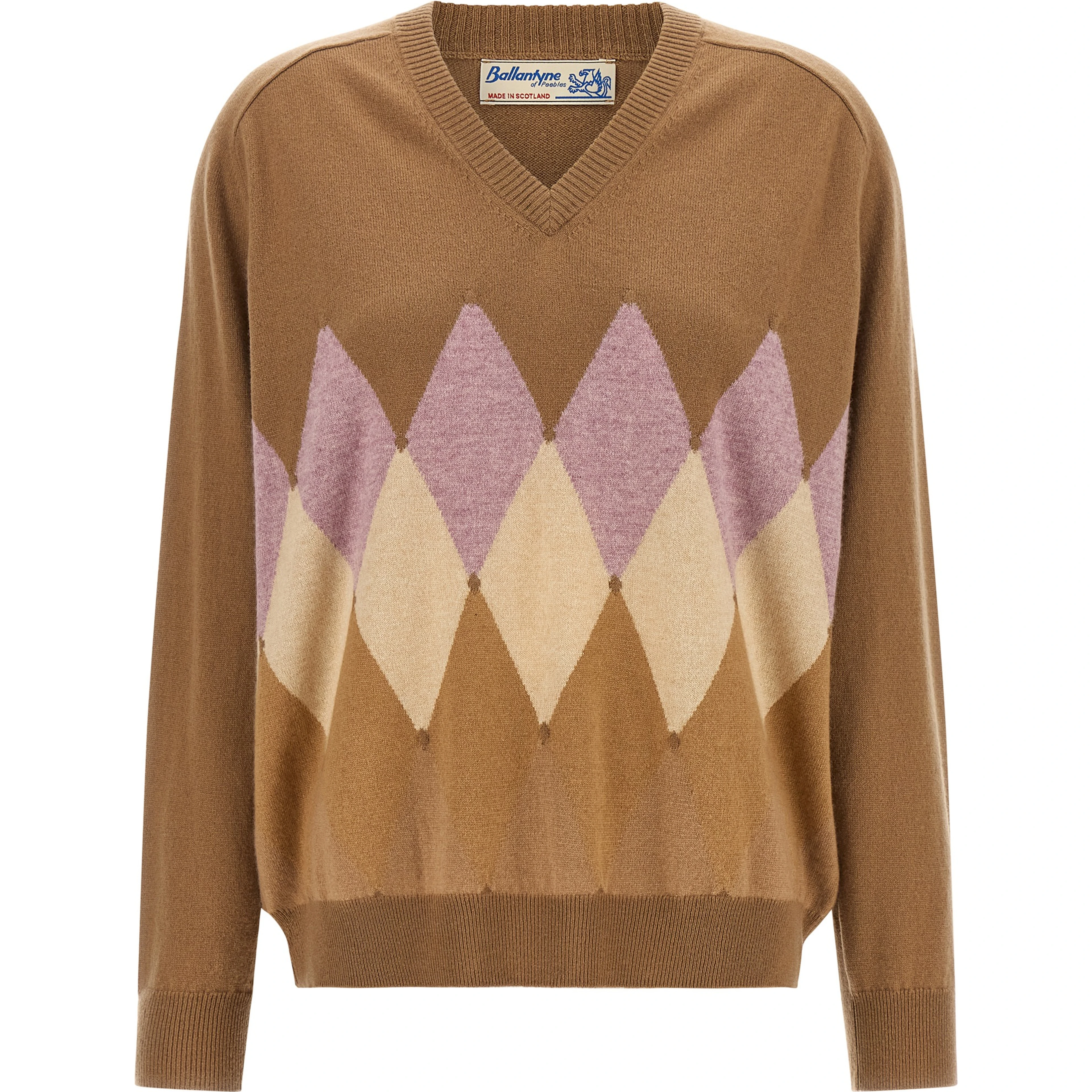 Brown Cashmere Cardigan