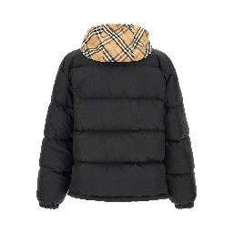 Black Polyester Parka