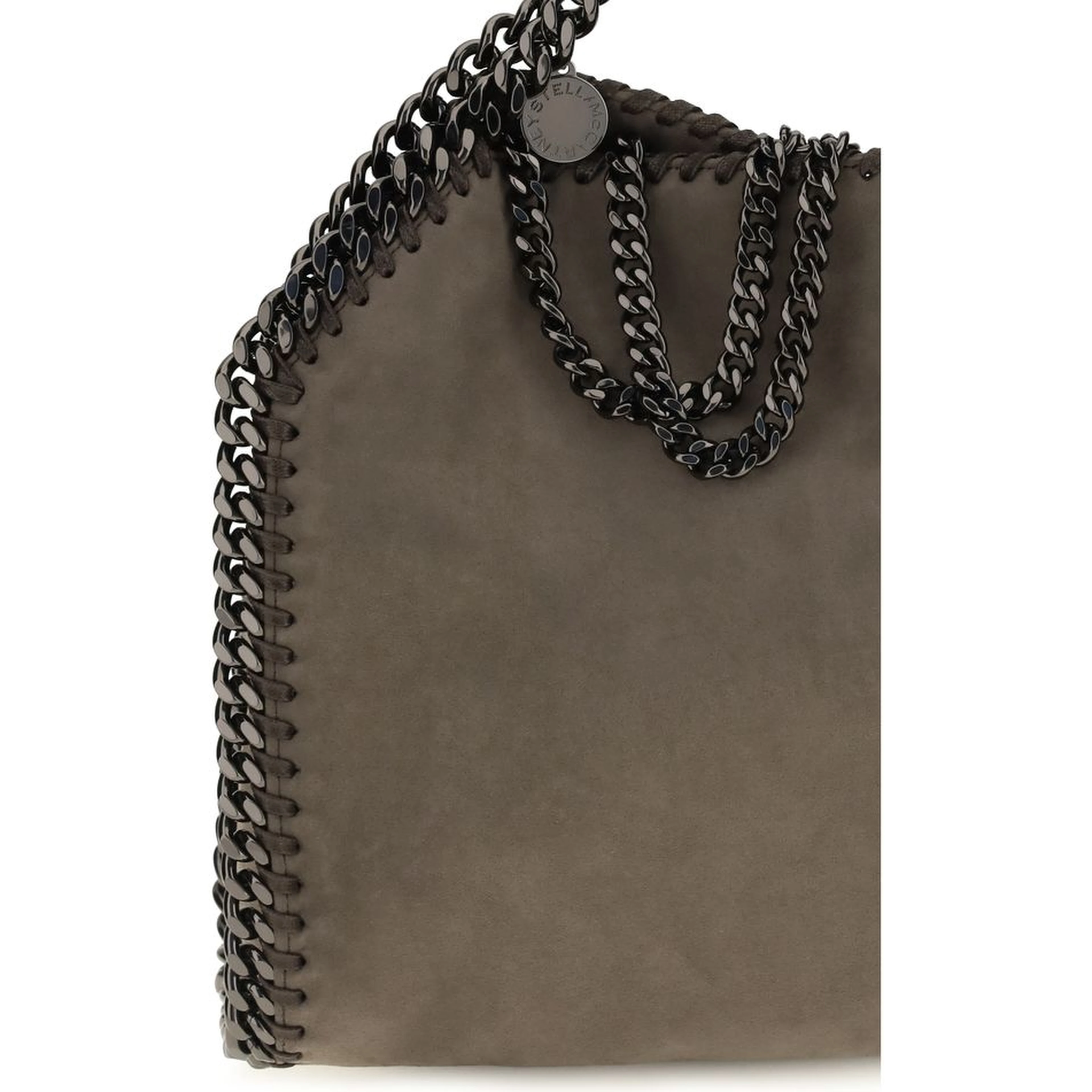 Brown Polyamide Shoulder Bag