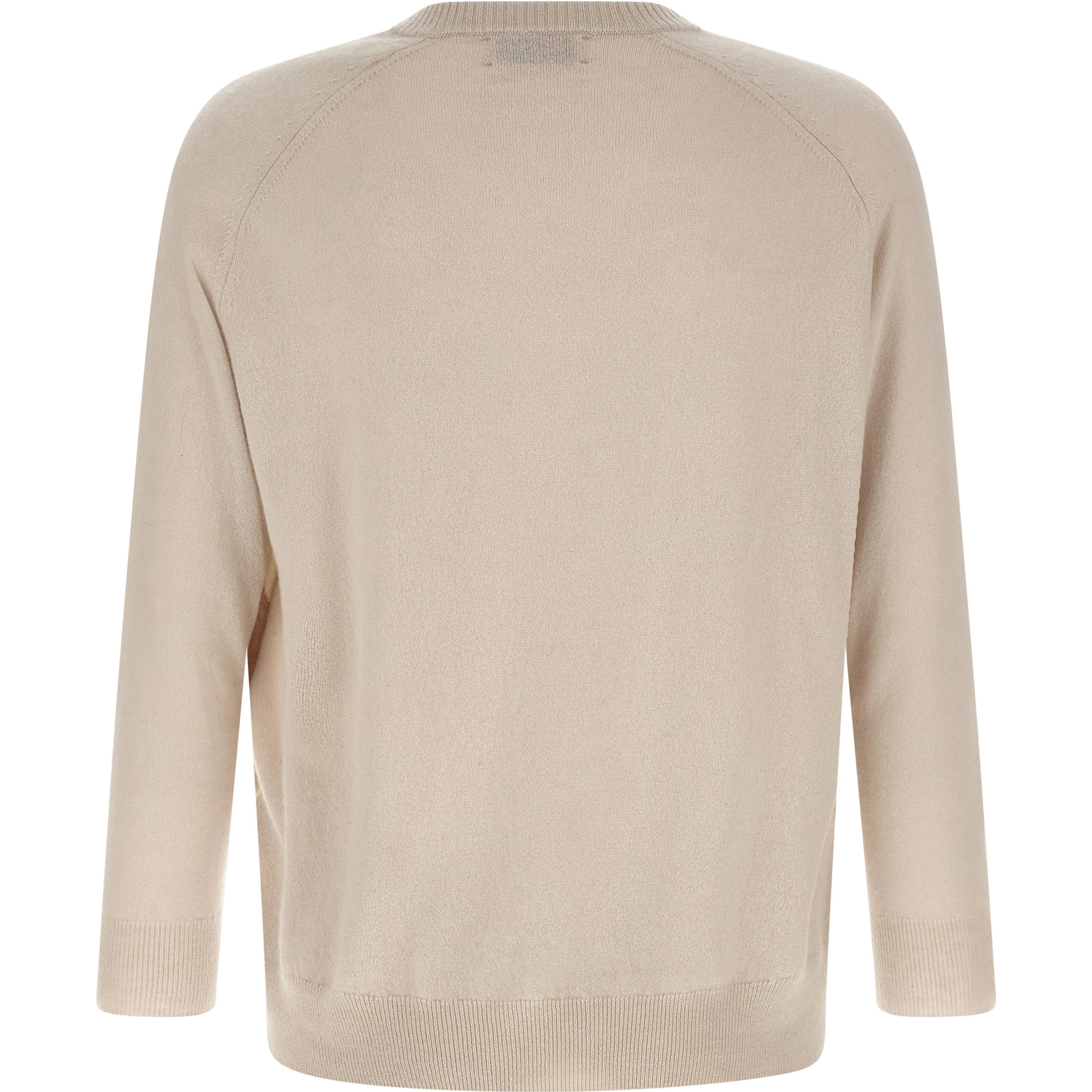 Beige Cashmere Cardigan